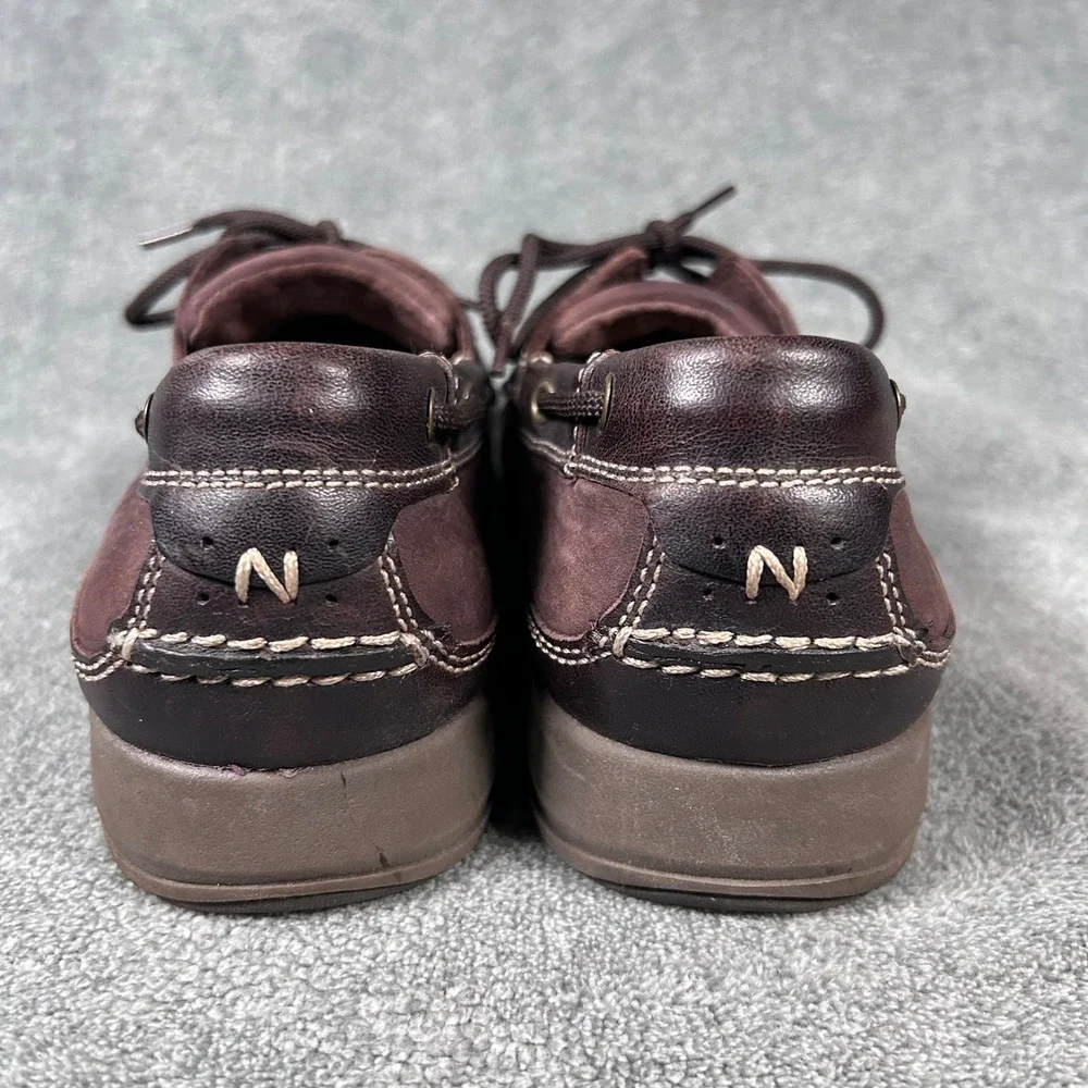 Nunn Bush Boat Shoes Leathe Brown Leather Comfort Gel 3.0 Mens 10.5 M